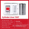 ชิ้นส่วนอัตโนมัติเครื่องยนต์ Nissan TD27 Cylinder Liner 00121-43G10